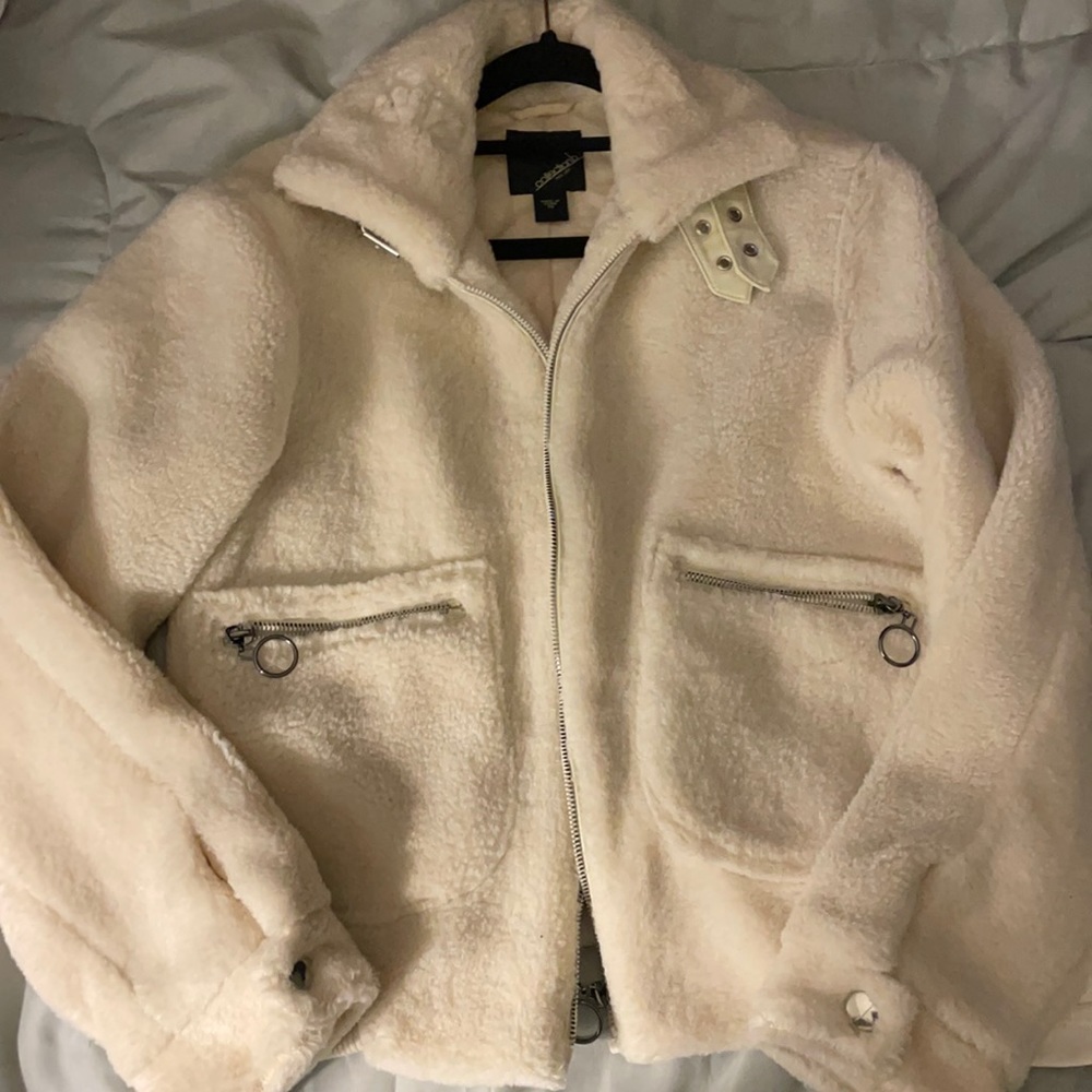 White collection B jacket